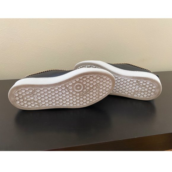 WOMEN YETI WEDGE LEATHER SLIP-ON SNEAKER SIZE 38 - Picture 6 of 8